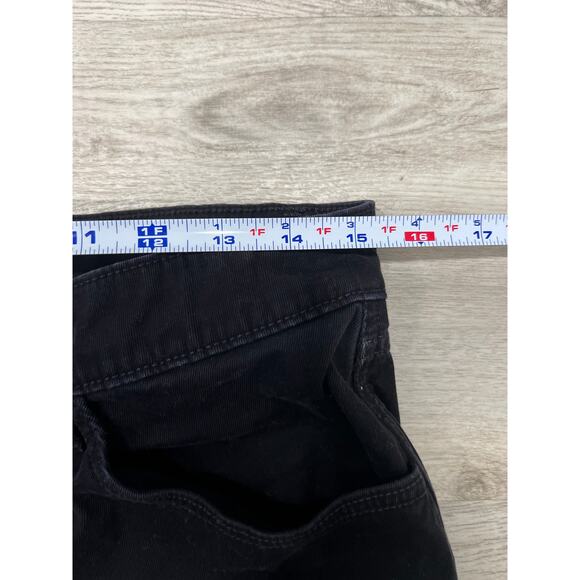 Woolrich Black Pants Straight Leg Work Utility Classic Retro Size 32/29 - Picture 4 of 7